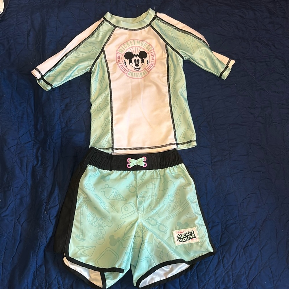 Mickey Mouse swim set